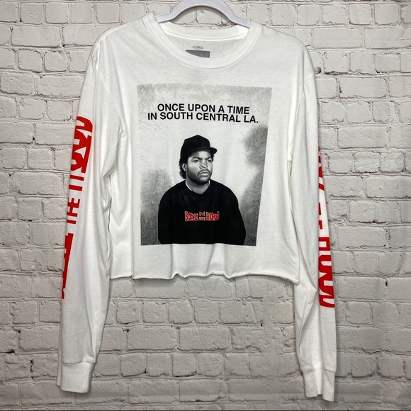 Boyz n the Hood Long Sleeve Mid Crop - Picture 3 of 3